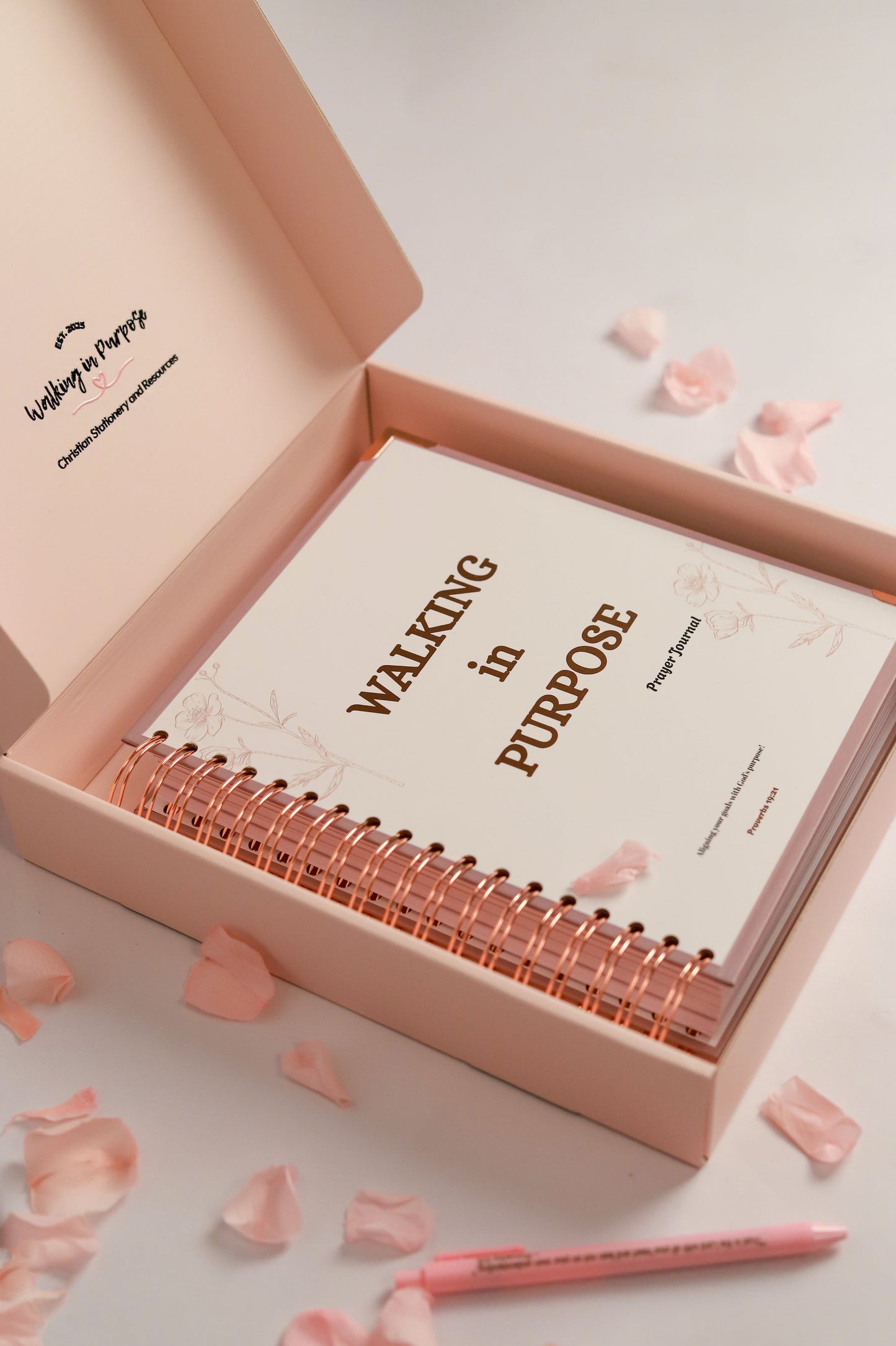 Walking in Purpose Prayer Journal